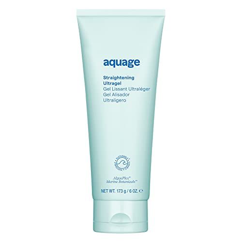 Aquage Straightening Ultragel, Lightweight Formula to Smooth and Silken Curly, Permed or Frizzy Hair, Contains AlgaePlex Marine Botanicals, 6 fl. oz.