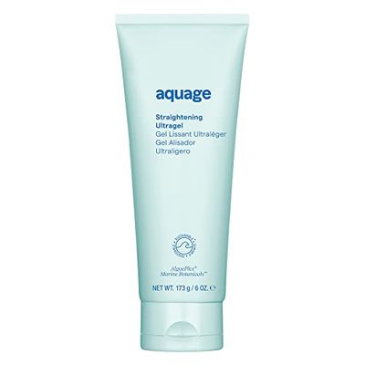 Aquage Straightening Ultragel, Lightweight Formula to Smooth and Silken Curly, Permed or Frizzy Hair, Contains AlgaePlex Marine Botanicals, 6 fl. oz.