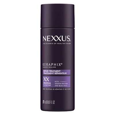 Nexxus Keraphix Damage Repair Pre-Wash Treatment Cream for Damaged Hair With Keratin Protein &amp; Black Rice 6 oz