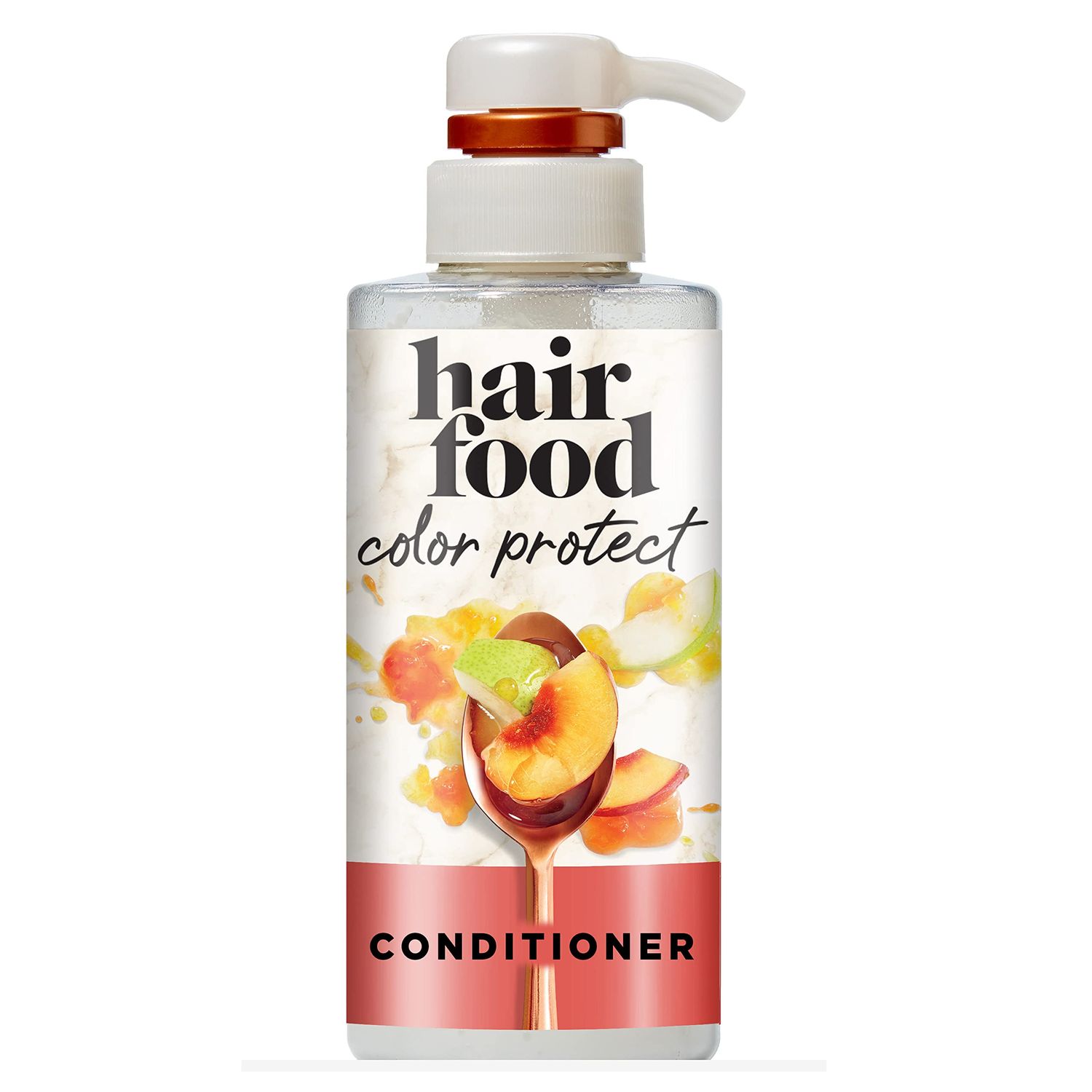 Hair Food White Nectarine &amp; Pear Color Protect Conditioner, 10.1 fl oz, For Color Treated Hair