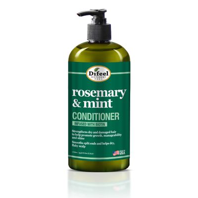 Difeel Rosemary and Mint Hair Strengthening Conditioner with Biotin 33.8 oz. - Made with Natural Rosemary Oil for Hair Growth
