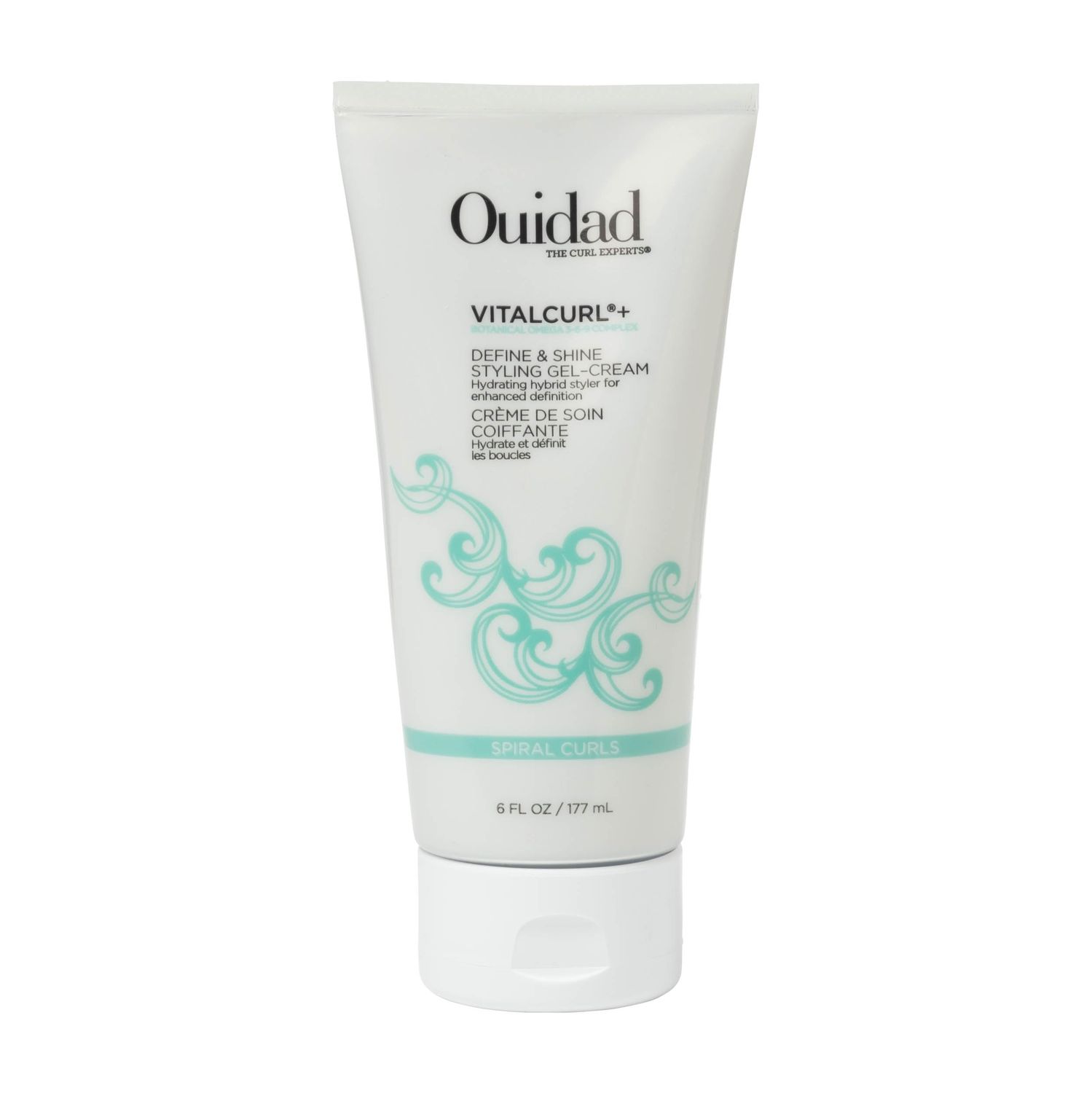 OUIDAD VitalCurl+ Define &amp; Shine Styling Gel Cream, 6oz