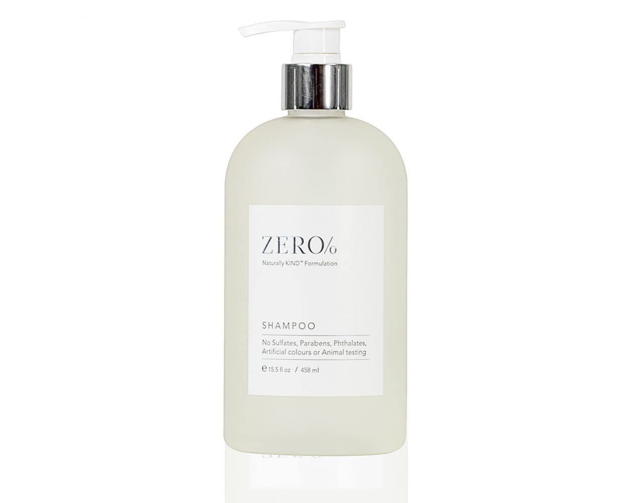 Gilchrist &amp; Soames Zero% Unisex Shampoo - Natural, Sulfate Free, Paraben Free, Cruelty Free Formula for All Hair Types, Gentle Hair &amp; Scalp Cleansing with Fresh Botanical Scent, 15.5 oz