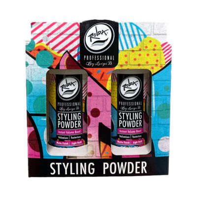 Rolda Hair Texturizing Styling Powder for Men - Instant Volume Boost, Light Hold, Matte Finish, Easy Application, Subtle &amp; Pleasant Scent (2 count)