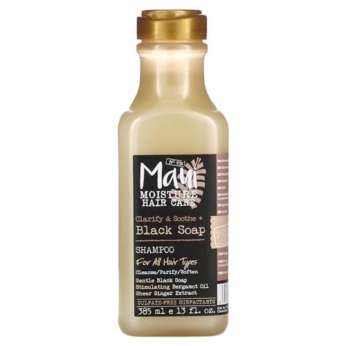 Maui Clarify &amp; Soothe + Black Soap Shampoo, Hydrating, 13 fl oz