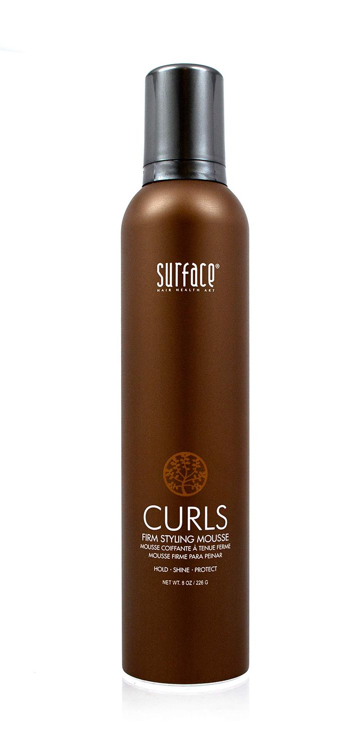 SURFACE Hair Curls Firm Styling Mousse, 8 Oz
