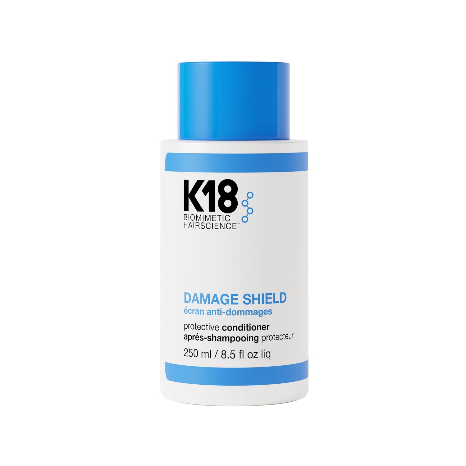 K18 Damage Shield Protective Conditioner, Protects Hair from Daily Damage, Improves Strength &amp; Shine, 8.5 Fl Oz