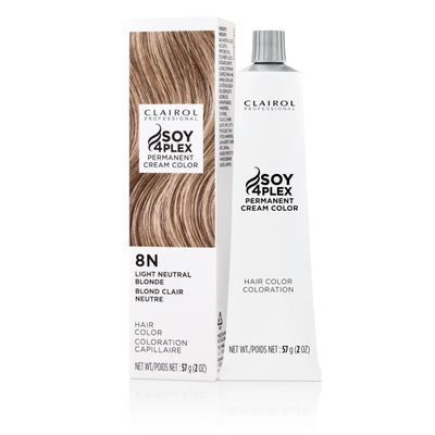 Clairol Professional Crme Permanente, 8n Light Neutral Blonde, 2 oz. - Packaging May Vary