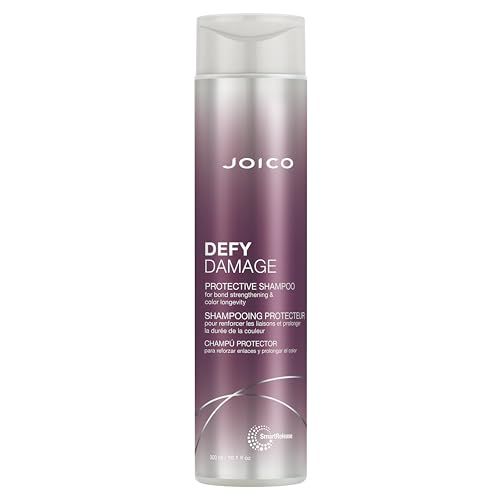 Joico Defy Damage Protective Shampoo | For Color-Treated Hair | Strengthen Bonds &amp; Preserve Hair Color | With Moringa Seed Oil &amp; Arginine | 10.1 Fl Oz