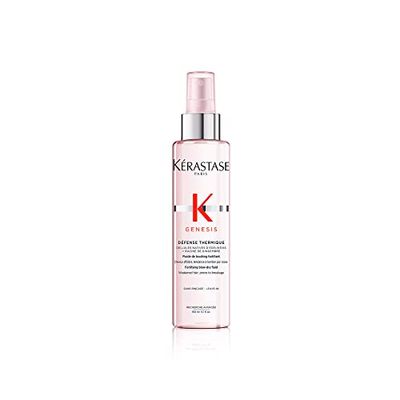 KRASTASE Genesis Blow Dry Primer, Heat Protectant for Weak or Damaged Hair, Anti-Breakage, Detangles and Hydrates without Frizz, Sulfate Free and Defense Thermique, 5.1 Fl Oz