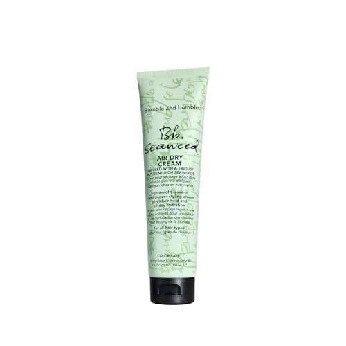 Bumble and bumble. Seaweed Nourishing Air Dry Styling Cream | Leave-In Conditioner | Hydrating, Anti Frizz, Soft Hold, Color Safe | Curly, Wavy, Straight, 5 Fl Oz