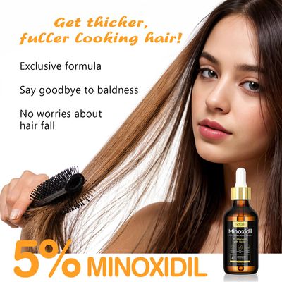 5% Minoxidil Hair Growth Oil for Men & Women Kit - Extra Strength Regrowth Serum, Topical Hair Loss Treatment Serum, Thicker, Healthier Hair & Beard Growth Kit, 2.11 fl.oz