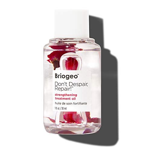 Briogeo Don&#39;t Despair, Repair! Strengthening Treatment Oil, Hair Oil Treatment for Dry, Damaged Hair, Helps Seal Split Ends, Enhances Shine, Hydrates, Nourishes, Vegan, Cruelty-Free, 1 fl oz