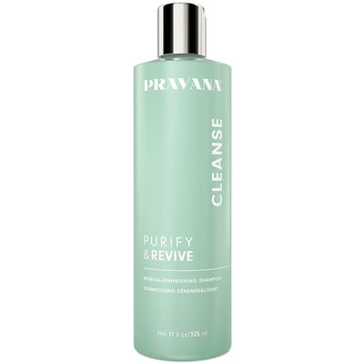 Pravana Purify &amp; Revive Mineral Diminishing Shampoo | Instantly Removes Hard Water Deposits | Hydrates, Energizes, Volumizes | Eliminates Brassiness &amp; Discoloration | 11 Fl Oz