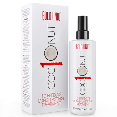 Coconut Thermal Protection Spray - Prevents Frizz and Split Ends for All Hair Types - Heat Defense Up To 450F - 8.45fl.oz