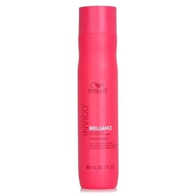 Wella Professionals Invigo Brilliance Shampoo | For Fine/Normal Colored Hair| Color Protection &amp; Color Vibrancy| 10.1 Fl Oz