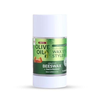 Olive Oil Style &amp; Sculpt Perfect Blend Wax Stick Styler Infused with Beeswax to Seal in Moisture (2.6 oz)