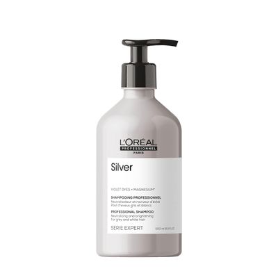 L&#39;Oreal Professionnel Color Depositing Purple Shampoo - Neutralizes Unwanted Yellow Tones For Natural, Color Treated or Bleached, White &amp; Blonde Hair