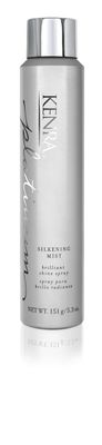 Kenra Platinum Silkening Mist 50% | Brilliant Shine Spray | Smooths Flyaways, Detangles and Tames Frizz | Humidity Protection | All Hair Types | 5.3 oz