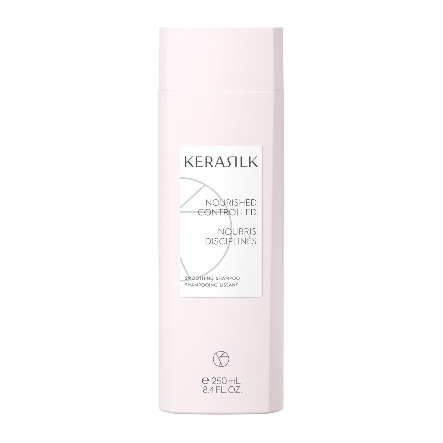KERASILK Smoothing Shampoo |Intensively Nourishes | Tames Frizz &amp; Smooths Strands | For Coarse, Frizzy, Unruly Hair | Improves Manageability for All Hair Types &amp; Textures | 250ml