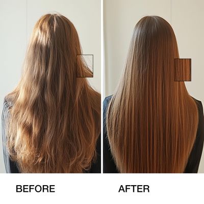 GK HAIR Global Keratin ThermalStyleHer Hair Cream (3.4 Fl Oz/100ml) - Thermal Styling Blow Dry Heat Protectant Cream - Anti Frizz Damage Protection Styling Cream for All Hair Types