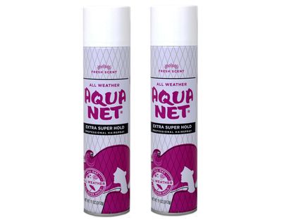 Aqua Net Extra Super Hold Hairspray 11oz, 2 Pack