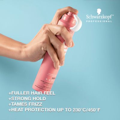 OSiS+ Grip Extreme Hold Mousse - Extra Strong Control and Volume with Lasting Definition and Natural Shine - Volumizing Formula Protects Against Blow Dry Damage, 7 oz