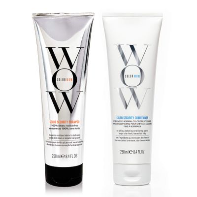 COLOR WOW Dream Clean Duo - 100% clean, sulfate-free COLOR SECURITY SHAMPOO and weightless COLOR SECURITY CONDITIONER- for Fine to Normal Hair| Achieve Super Glossy, Hydrated Hair