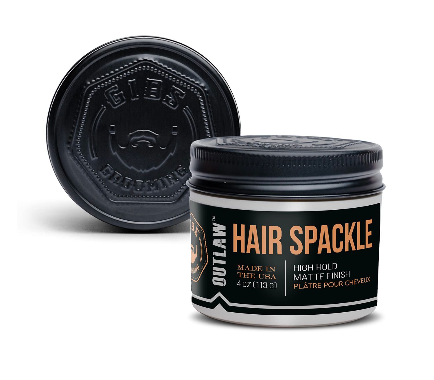 GIBS Outlaw Hair Spackle - High Hold - Matte Finish - 4oz