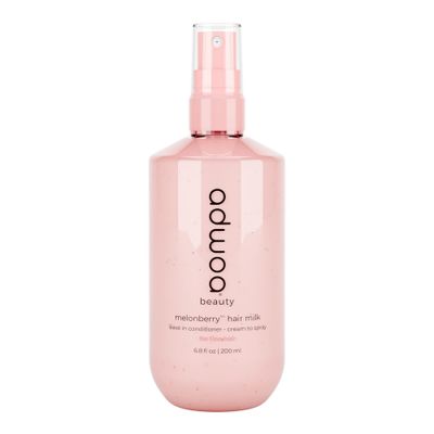 adwoa beauty Melonberry Hair Milk Leave In Conditioner Spray for Smooth, Moisturized, and Detangled Fine Hair, with Kalahari Melon, Strawberry and Raspberry Seed Oils, for all Hair Types - 6.8 oz