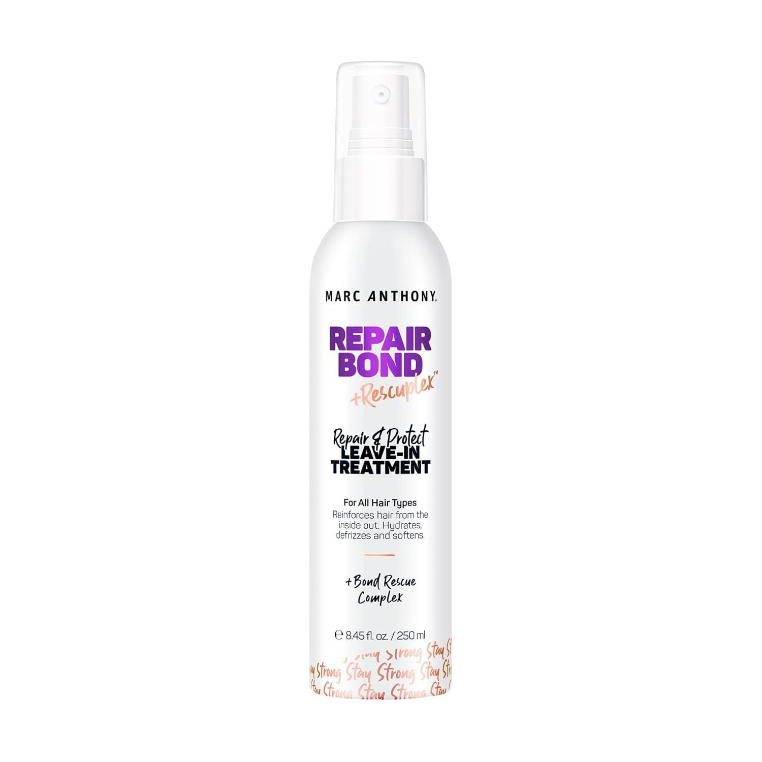 Marc Anthony Repairing Leave-In Conditioner, 8.45 fl oz - Repairs, Strengthens &amp; Maintains Bonds within Hair - Eliminates Frizz, Flyaways &amp; Reduce Breakage - Dry &amp; Damaged Hair