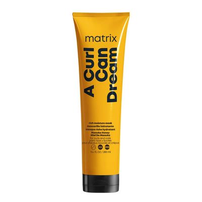 Matrix A Curl Can Dream Rich Mask | Hydrating &amp; Deep Conditioning Leave-In Mask | Curly &amp; Coily Hair | Sulfate &amp; Paraben Free | Preserves Curl Pattern | Packaging May Vary | 9.4 Fl. Oz.