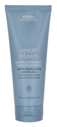 Aveda Smooth Infusion Anti-Frizz Conditioner | Smoothing Conditioner | Frizz Control | Protects Against Humidity | Silicone Free | for Medium and Thick Hair | 99% Naturally Derived*, 6.7 Fl Oz