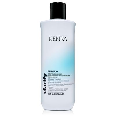 Kenra Clarify Shampoo | Deep Cleansing | Color-Safe | Removes Dulling Deposits &amp; Product Build Up | Brightens Highlighted, Bleached, or Gray Hair | Adds Shine | All Hair Types | 10.1 fl. oz.