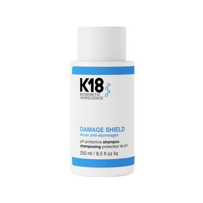 K18 Damage Shield Protective Shampoo, Reduces Frizziness &amp; Tangles, Maintains Hair Health, 8.5 Fl Oz