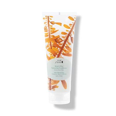 100% PURE Kelp &amp; Mint Volumizing Conditioner Moisturizer &amp; Deep Hydration - Botanical Body Boost for Dry, Damaged Thinning Hair, Promotes Healthy Growth for Women &amp; Men - Sulfate Free - 8 Fl Oz