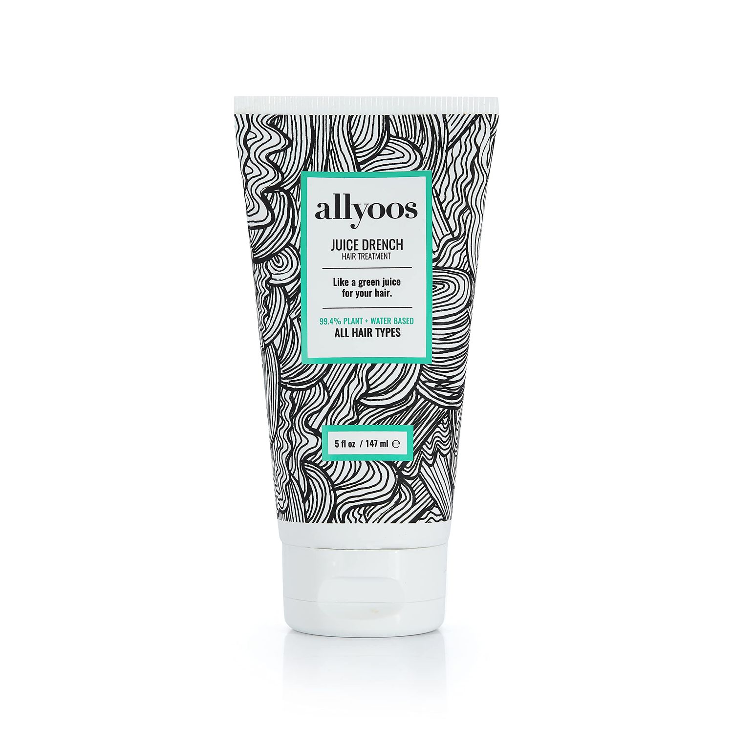 Allyoos Juice Drench, Leave-In Hydrating Hair Mask, Repairs Dry, Dull &amp; Damaged Hair, Silicone Free
