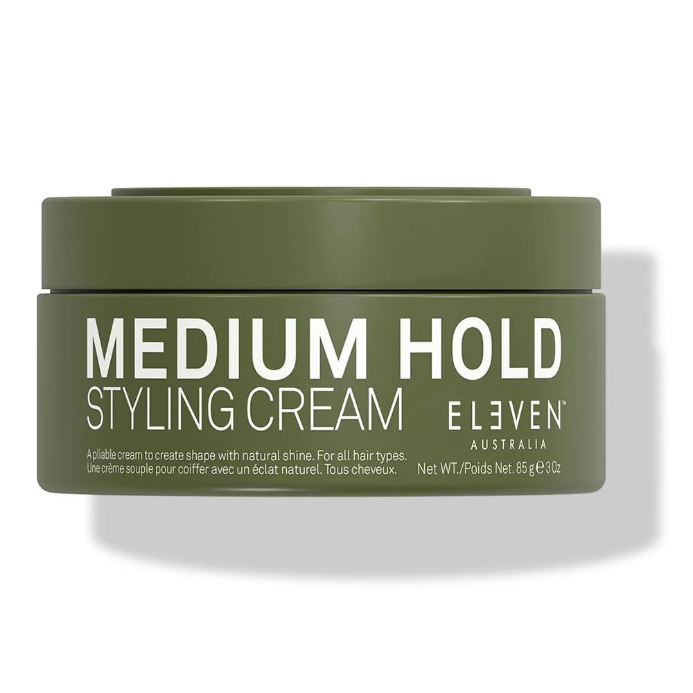 ELEVEN AUSTRALIA Medium Hold Styling Cream Create Shape With a Natural Shine - 3 Oz