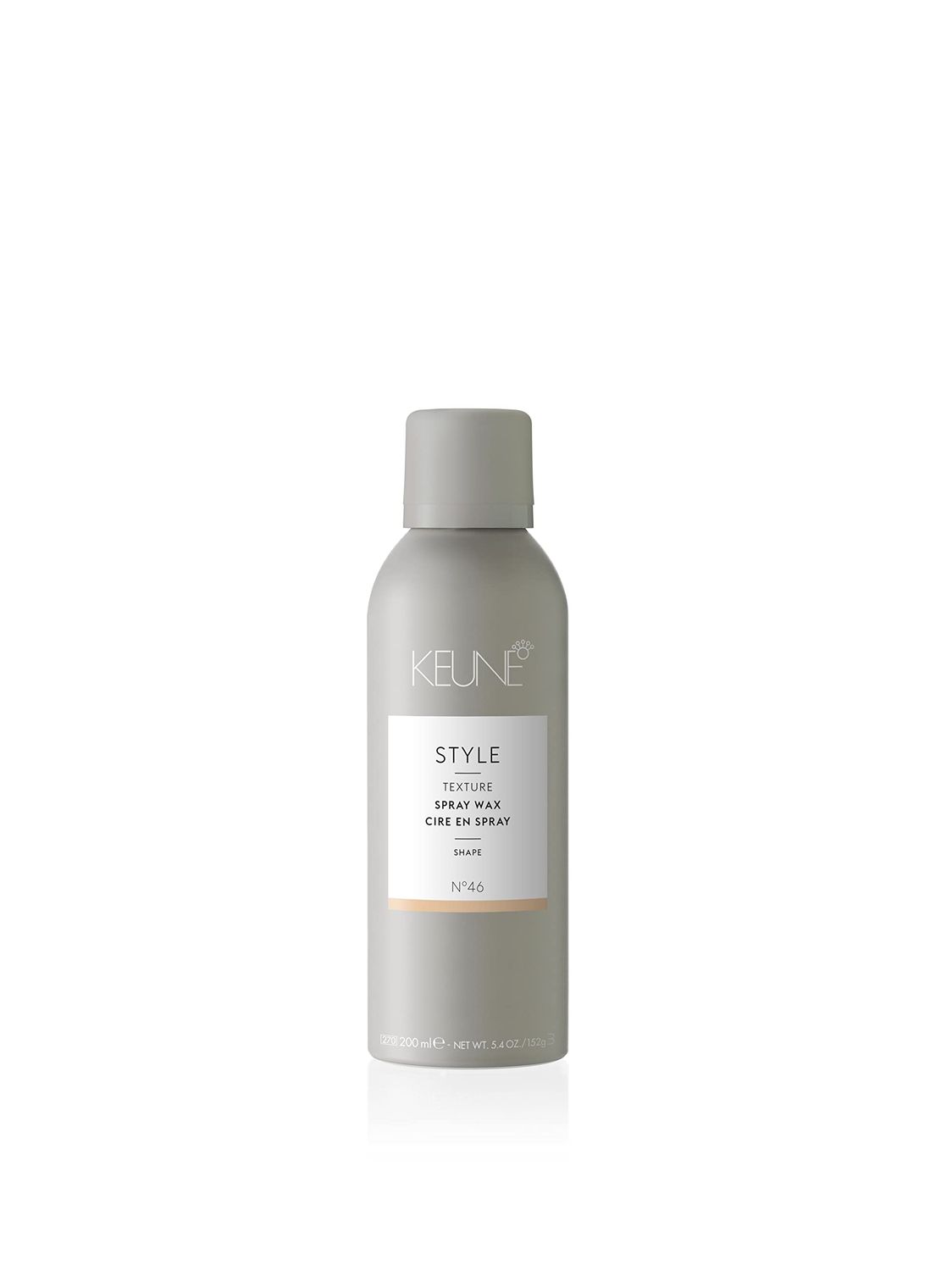 Keune Style Spray Wax for Hair Texture and Hold, Buildable Texture &amp; Natural Shine, 6.1 Fl Oz