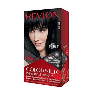 Revlon Colorsilk Haircolor, Black, 1-Count (Pack of 3)
