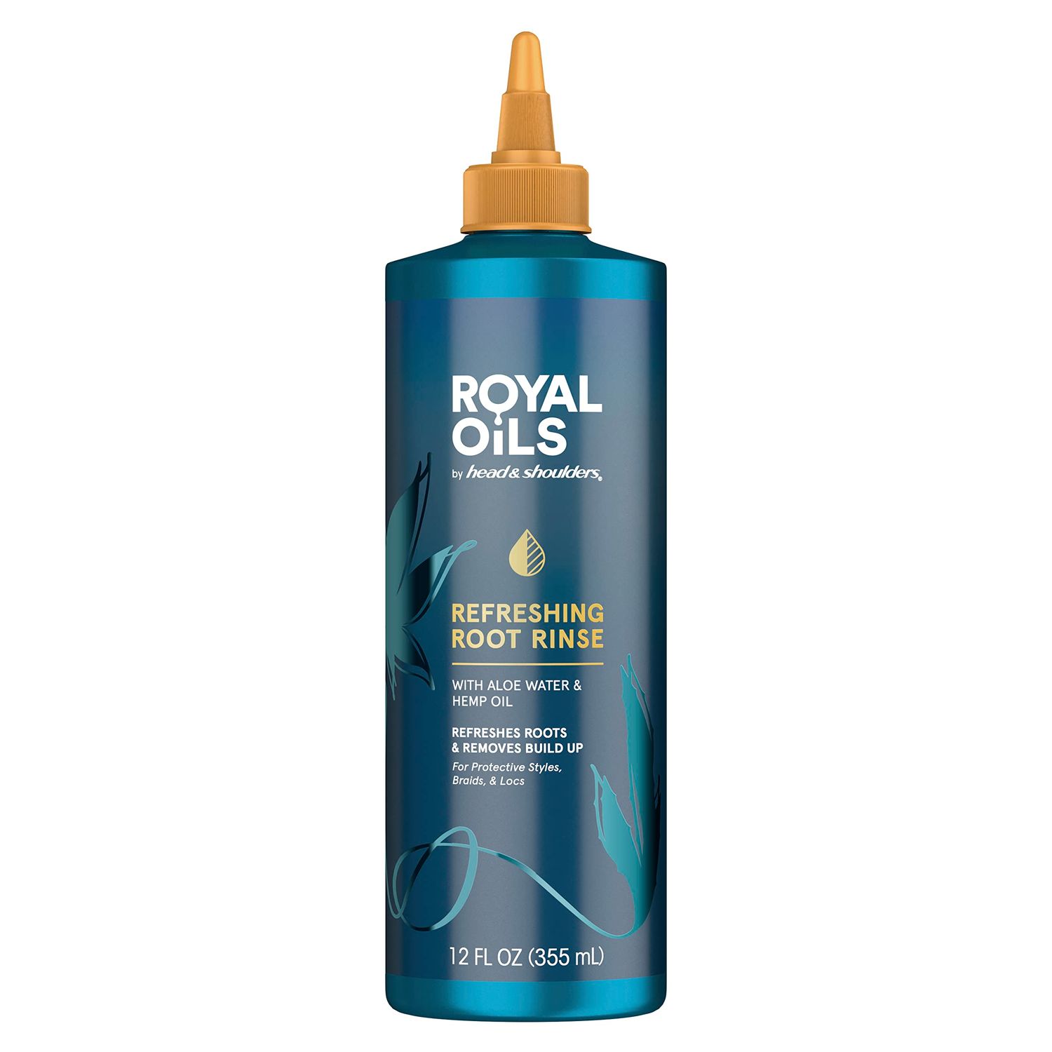 Head &amp; Shoulders Royal Oils Refreshing Root Rinse with Aloe Water and Hemp Oil, 12 fl oz