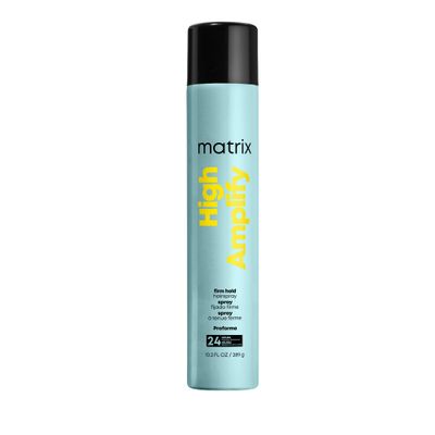 Matrix High Amplify ProForma Firm Hold Hairspray - Adds Intense Volume &amp; Shine, For Fine Hair, Silicone-Free and Vegan, Humidity Resistance, All Hair Types