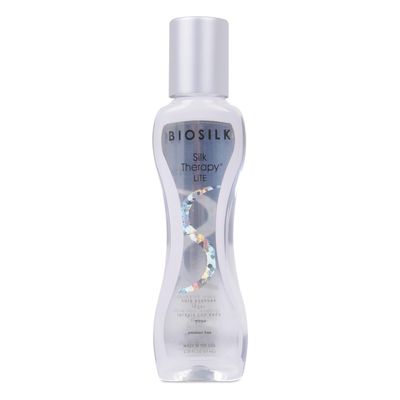 BioSilk Silk Therapy Lite, Leave-In Reconstructing Treatment To Smooth Fine &amp; Thin Hair, Sulfate, Paraben &amp; Cruelty-Free, 2.26 Oz