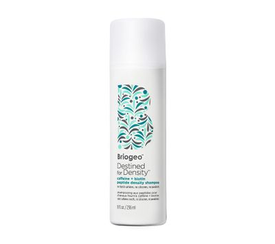 Briogeo Destined For Density Caffeine + Biotin Peptide Density Shampoo, Increases Hair Thickness and Density for Fine or Thinning Hair, Vegan, Cruelty-Free, 8 fl oz