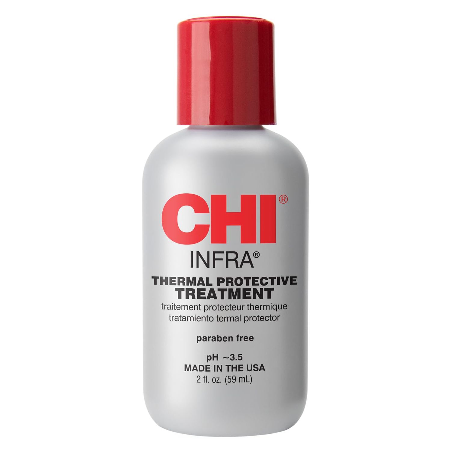 CHI Infra Thermal Protective Treatment, Hair Serum For Protecting Color &amp; Adding Superior Shine &amp; Softness, Hydrating Formula, Sulfate-free, 2 Oz