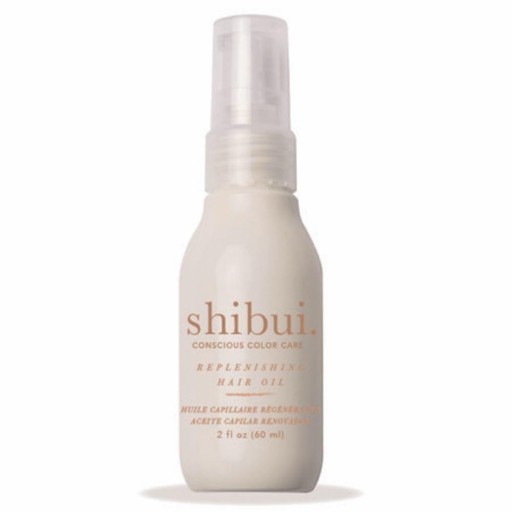 SHIBUI Replenishing Hair Oil, Moisturizing &amp; Frizz Control, Adds Shine &amp; Nutrients, Vegan &amp; Sulfate-Free, 2 Fl Oz