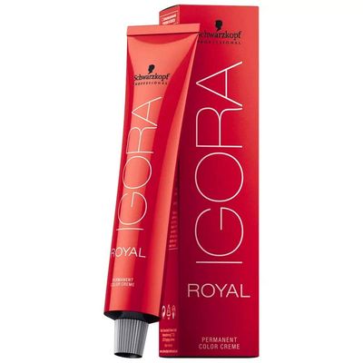 Schwarzkopf Professional Igora Royal Permanent Hair Color, 6-6, Dark Blonde Chocolate, 60 Gram