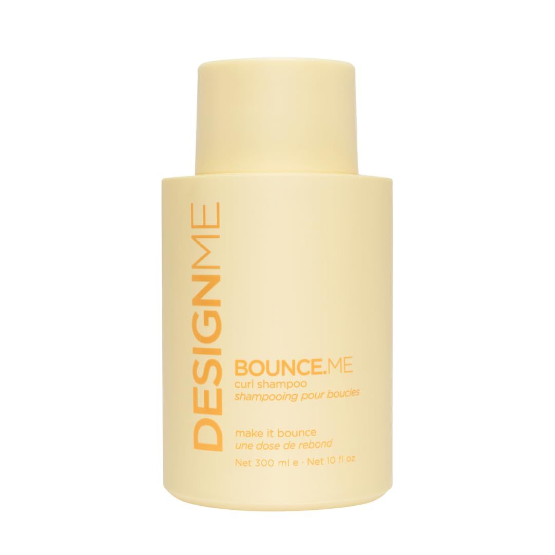 Design.Me BOUNCE.ME Shampoo | Curl-Defining, Anti-Frizz Formula for All Curl Types| Nourishing with Kukui Nut Seed and Buriti Oil | Boost Shine, Moisturizes Hair
