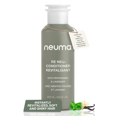 NEUMA Re Neu Conditioner 8.5 Fl. Oz. Revitalizing Conditioner Sulfate Free Paraben Free, Peppermint &amp; Vanilla Scent