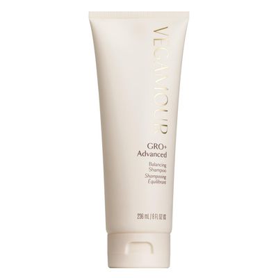 VEGAMOUR GRO+ Advanced Balancing Shampoo | Lightly Exfoliates, Cleanses and Removes Buildup Without Stripping | For Severe Signs of Thinning | Color Safe, Vegan, Cruelty-Free (8 Fl Oz)
